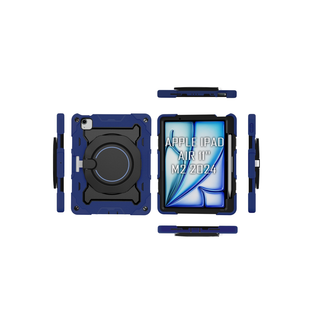 Чохол до планшета BeCover Apple iPad Air 11" M2 2024 Blue (711926) - зображення 6