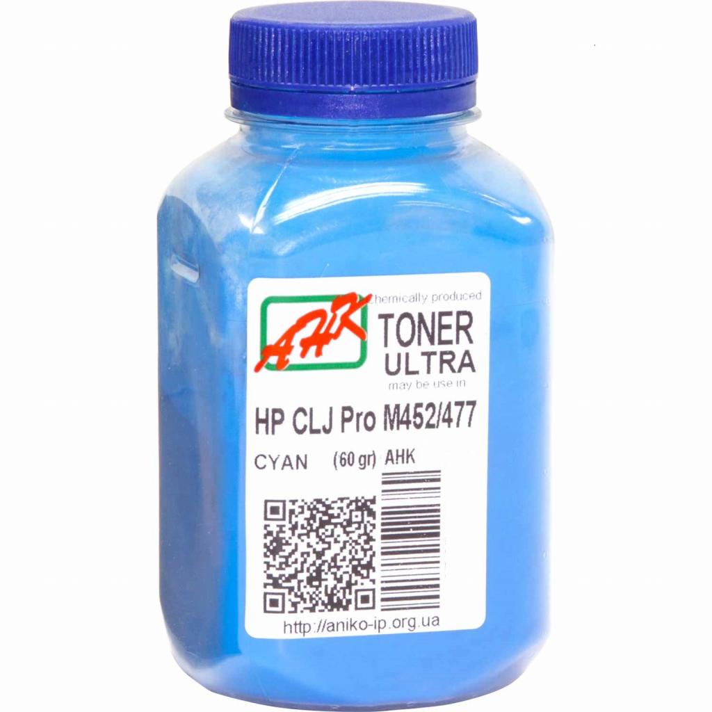 Тонер HP CLJ Pro M452/477, 60г Cyan AHK (3202781) - изображение 1