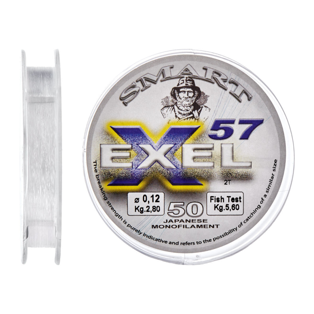 Волосінь Smart Exel 57 50m 0.18mm 4.4kg (1300.32.58) - зображення 1