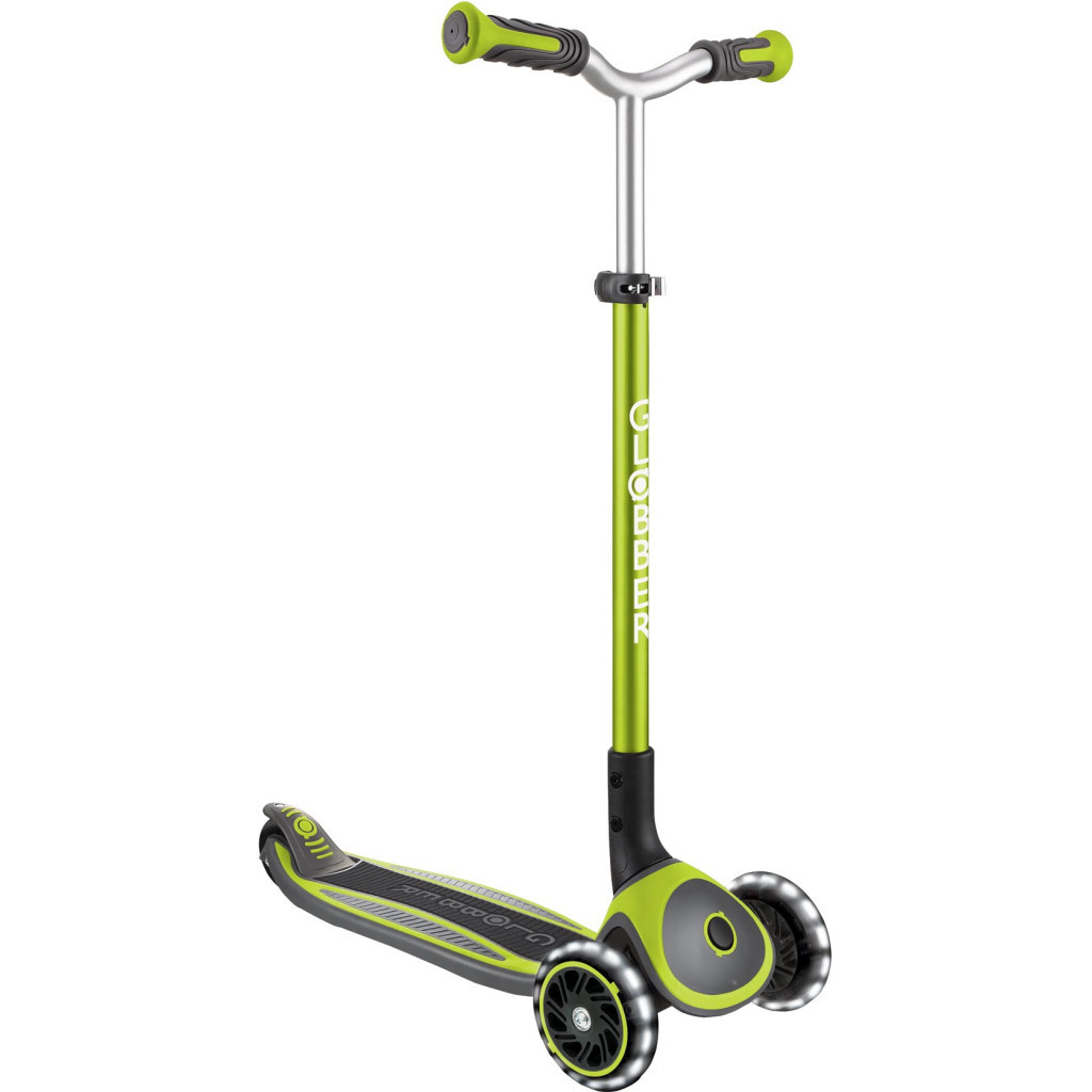 Самокат Globber MASTER LIGHTS Зелений, колеса з підсвіткою (662-116-2) - изображение 2