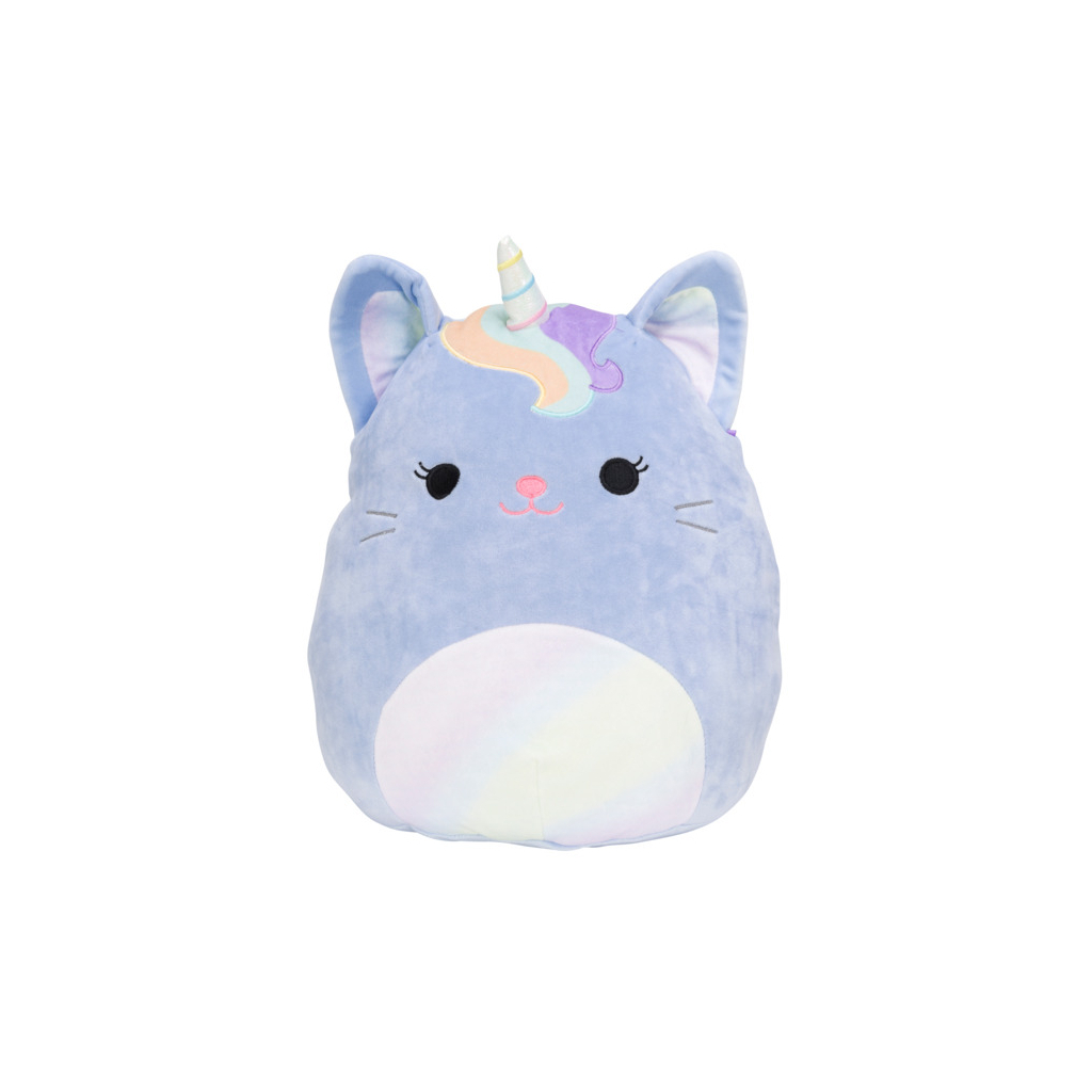 М'яка іграшка Squishmallows Jazwares Кішечка Єдиноріг Клара 13см (6732734) - зображення 1