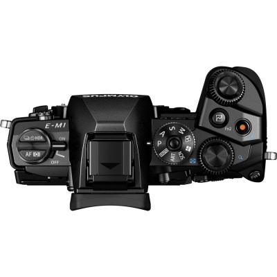 Цифровий фотоапарат Olympus E-M1 12-40 mm Kit black (V207017BE000) - зображення 6