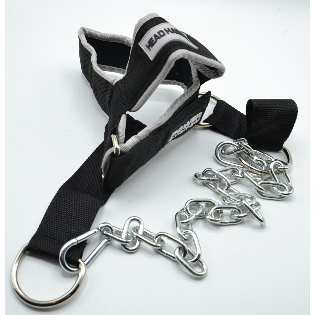 Манжета для тяги Power System PS-4039 Head Harness для шиї Black/Grey (PS-4039_Black-Grey) - зображення 4