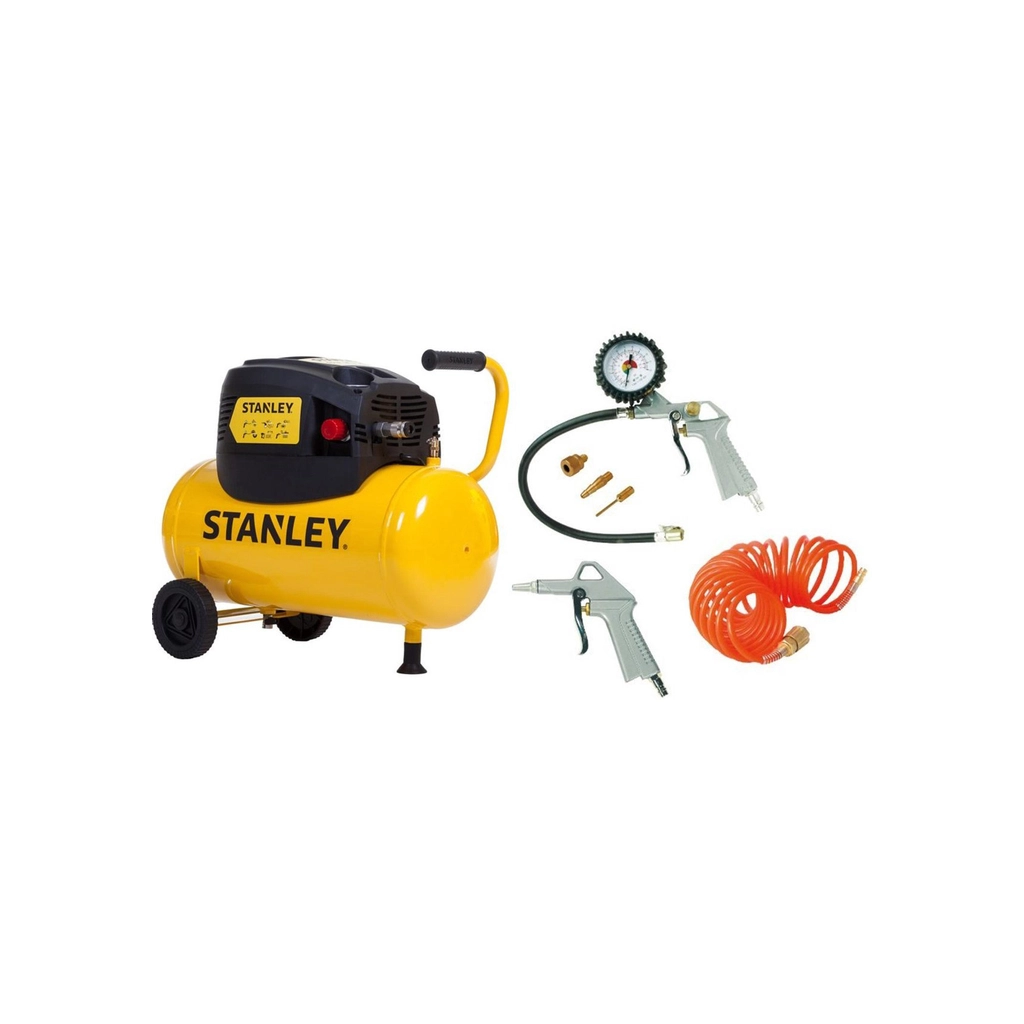 Компресор Stanley поршневий D 200/8/24, 180 л/хв, 1,1 кВт (D200/8/24) - зображення 6