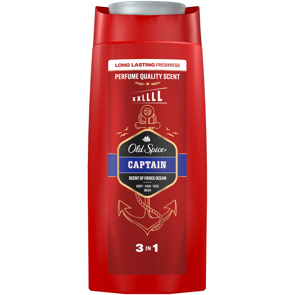 Гель для душу Old Spice Captain 675 мл (8006540280140) - зображення 1