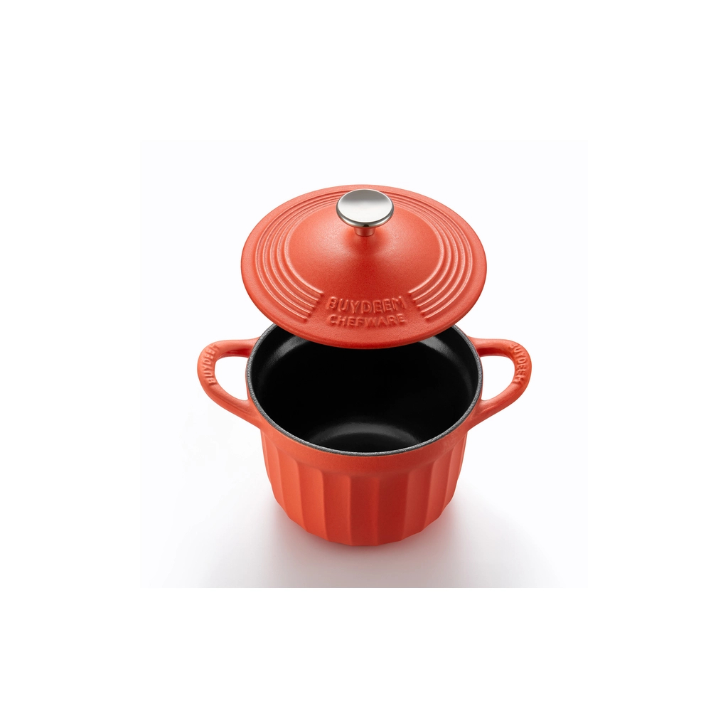 Гусятниця Buydeem CP541 Koi Red чавунна емальована 1.8 л (CP541-KR) - зображення 2