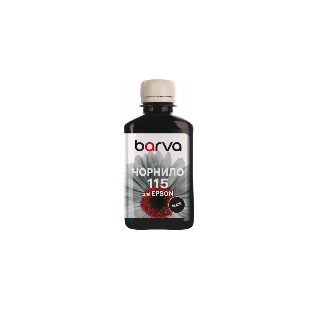 Чорнило Barva Epson 115 180 мл, BК Pigmented (E115-871) - зображення 1