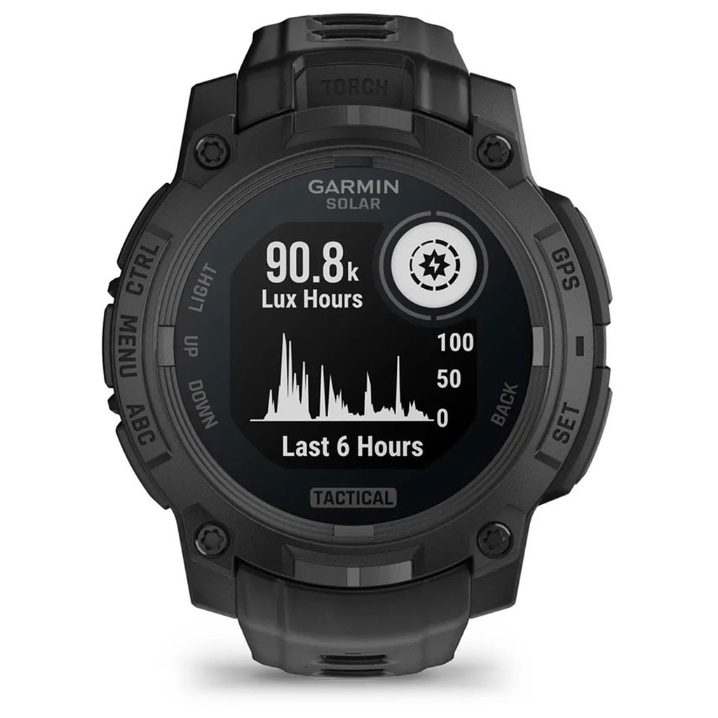 Смарт-годинник Garmin Instinct 3, Tactical, Solar, 45mm, Black, GPS смарт-годинник (010-02934-50) - зображення 11