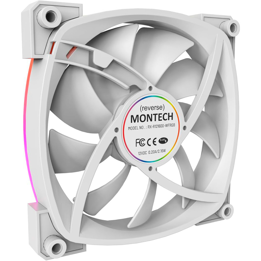 Кулер до корпусу MONTECH RX120 PWM (W31) - изображение 4