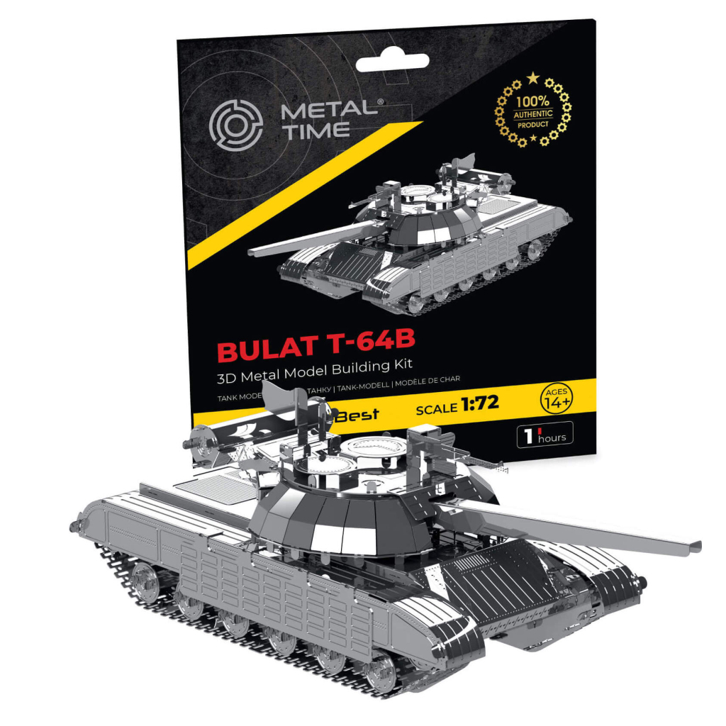 Конструктор Metal Time колекційна модель Bulat T-64 (MT059) - зображення 1