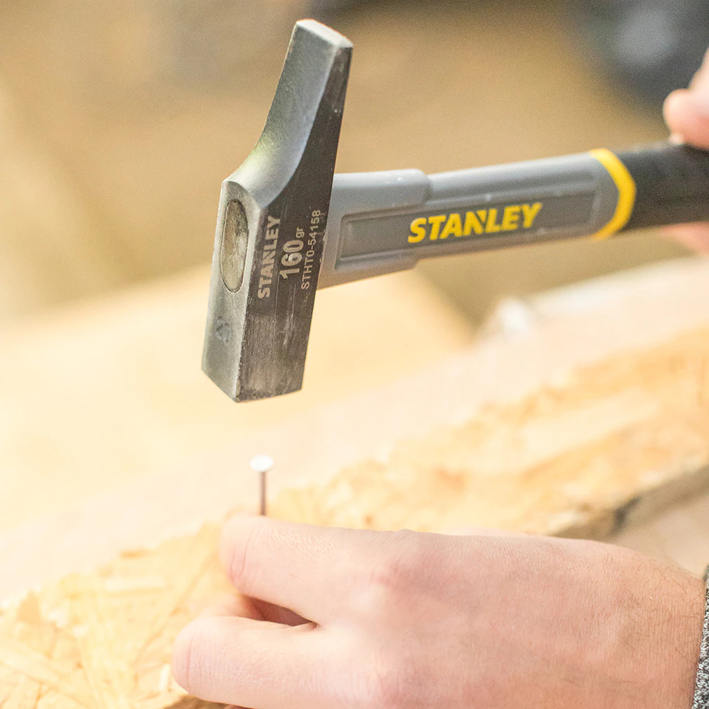 Молоток Stanley столярний Fiberglass, G=160гр, розмір голівки 20мм. (STHT0-54158) - зображення 3