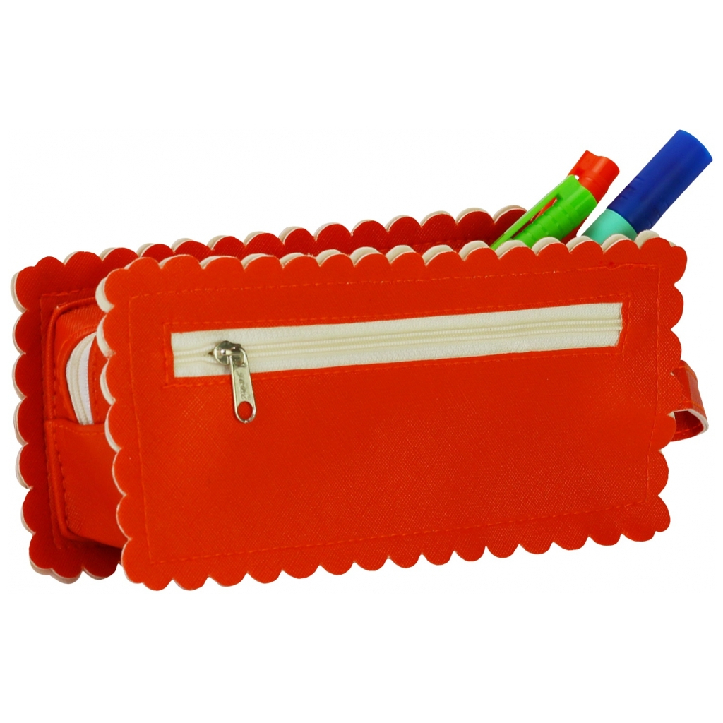 Пенал Cool For School 1 відділення Червоний (J-2609-red) - зображення 2