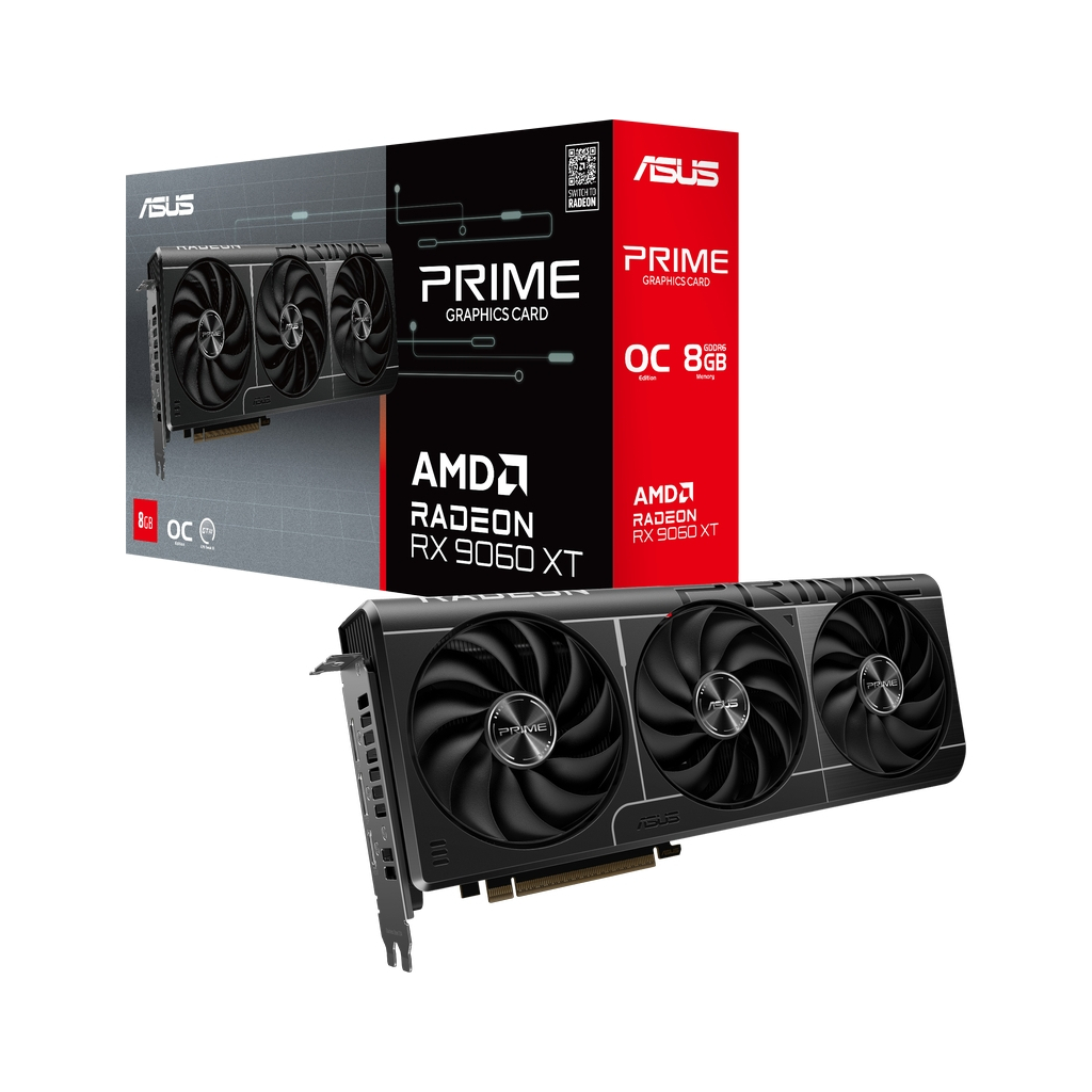 Відеокарта ASUS Radeon RX 9060 XT 8Gb PRIME OC (PRIME-RX9060XT-O8G) - зображення 10