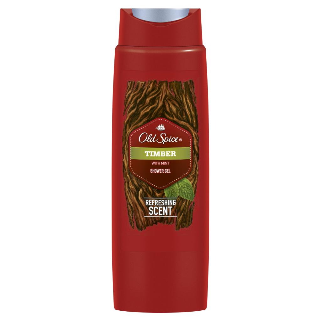 Гель для душу Old Spice Timber 250 мл (4084500979550) - зображення 1