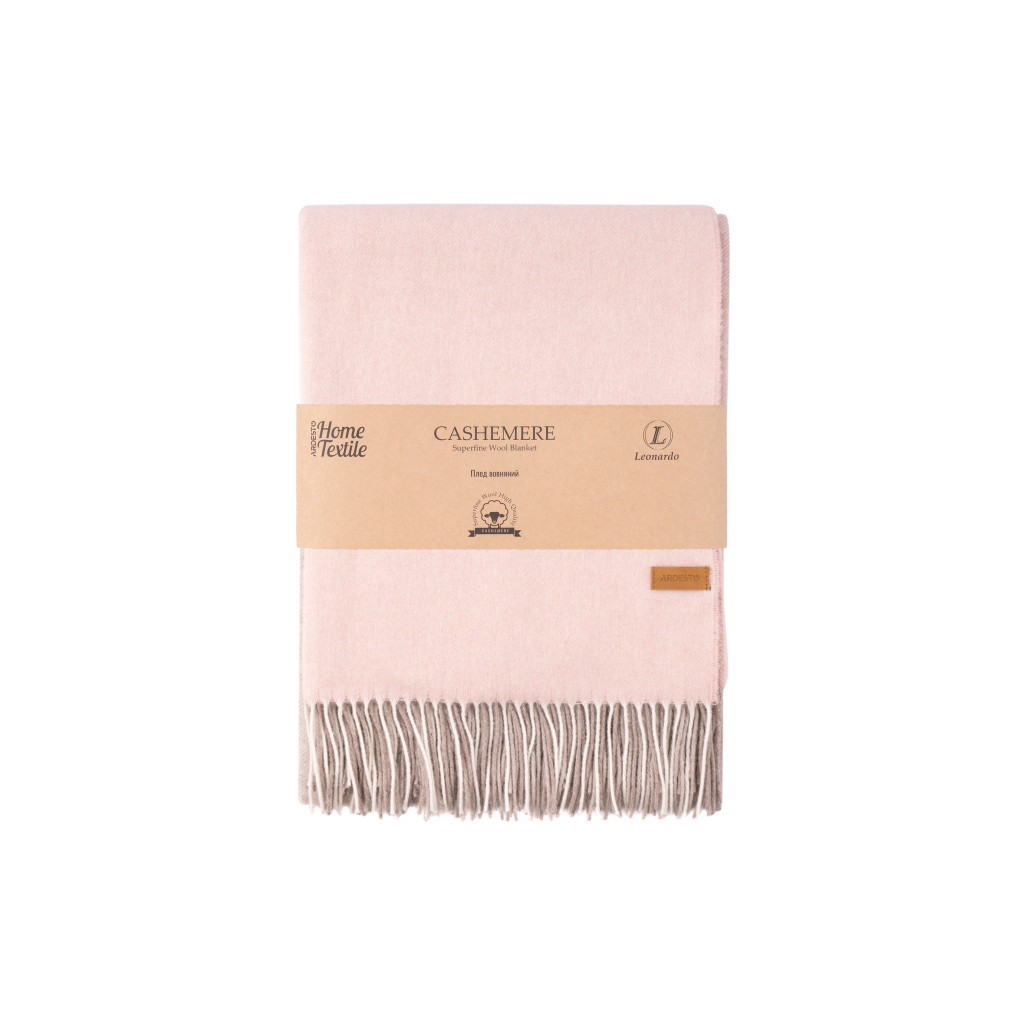 Плед Ardesto Leonardo Moon, 140x200 см, рожевий (ART0602LM) - зображення 1