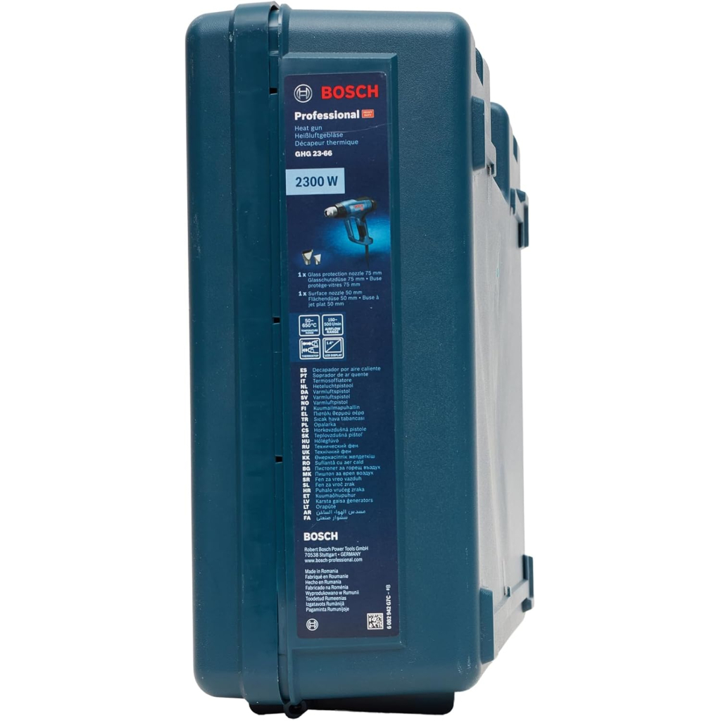 Будівельний фен Bosch Professional GHG 3-66 2300Вт, 650°C, 150-500л/хв (0.601.2A6.300) - зображення 8