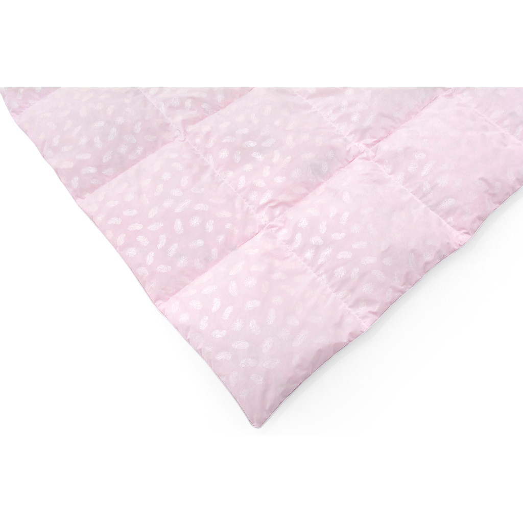 Ковдра MirSon Набір пуховий №2116 Bio-Pink Зима 90% пух 155х215 + подушка 50х70 пружна (2200003023473) - зображення 7