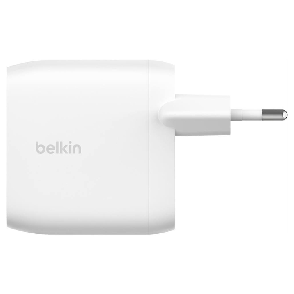 Зарядний пристрій Belkin 30W 2хUSB-С PD PPS white (WCB010VFWH) - зображення 4