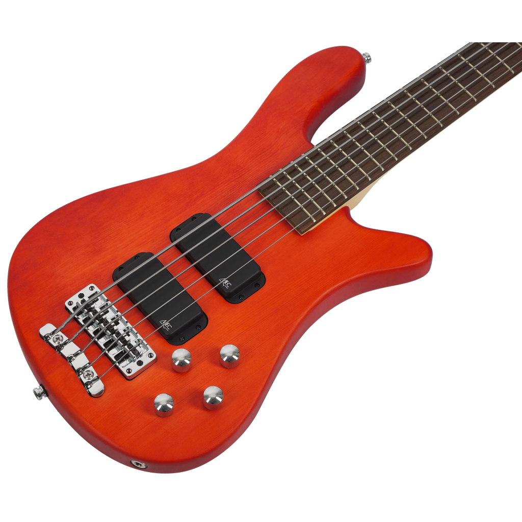Бас-гітара Warwick RockBass Streamer Standard 5-String - Burgundy Red Transparent Satin (38414) - зображення 2