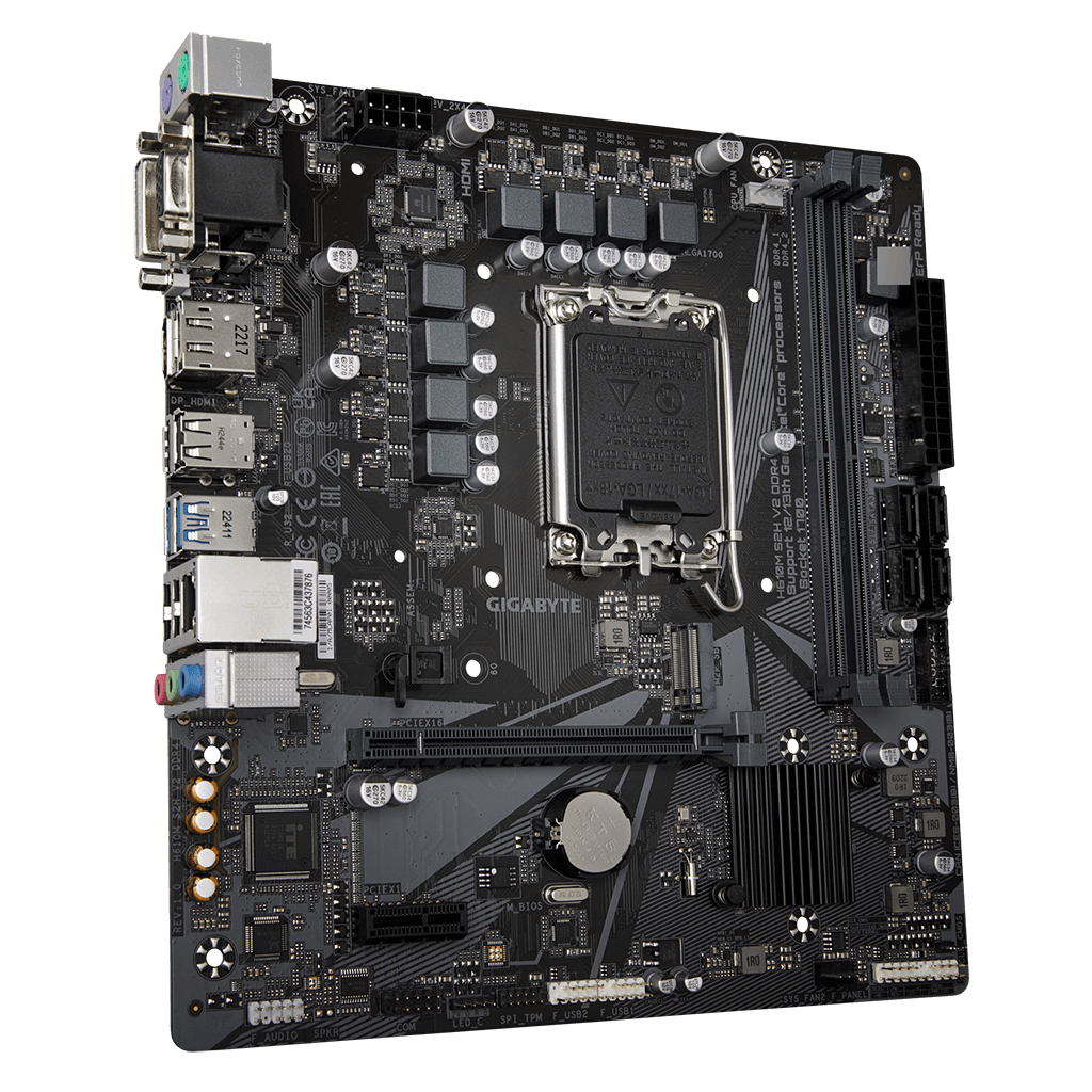 Материнська плата GIGABYTE H610M S2H V2 DDR4 - зображення 3