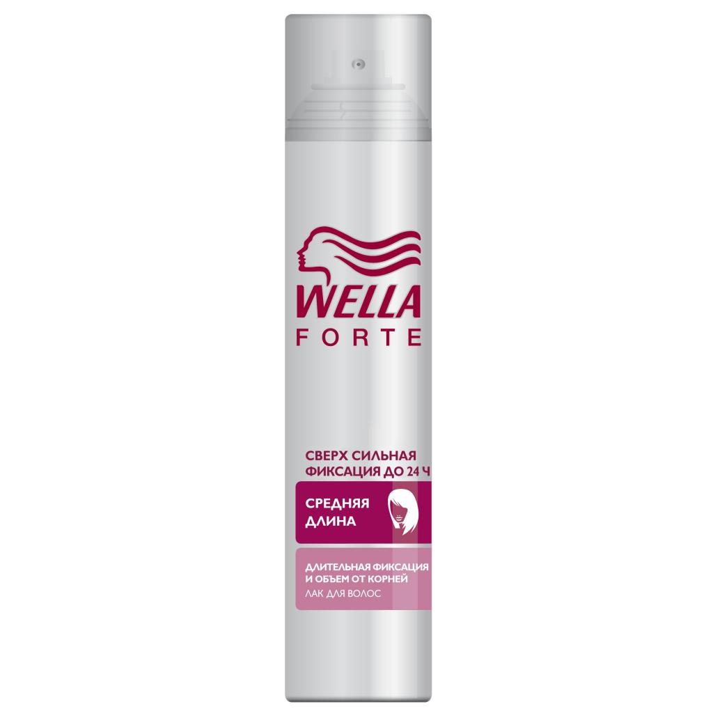 Лак для волосся WellaForte для средней длины волос Супер сильная фиксация 250 мл (4056800910366) - зображення 1