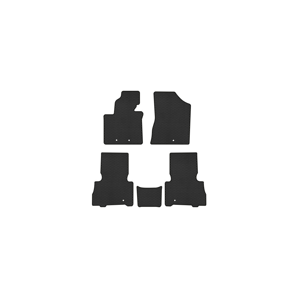 Килимок в салон EVAtech Kia Sorento (XM) 7 seats Restyling 2012-2014 2 п (KI32964CG5KH5RBB) - зображення 1