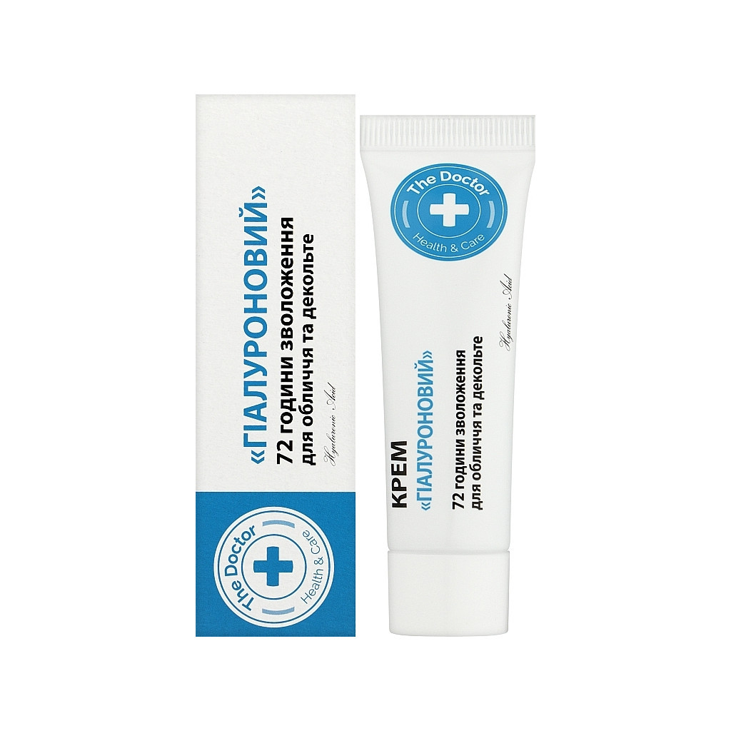 Крем для обличчя Домашній Доктор Гіалуроновий 30 мл (4823015941832) - зображення 1