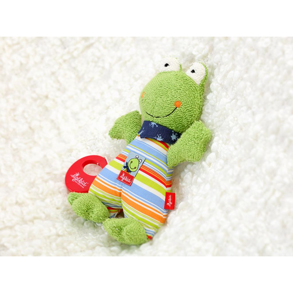 М'яка іграшка музикальна Sigikid Жаба 23 см (48895SK) - зображення 6