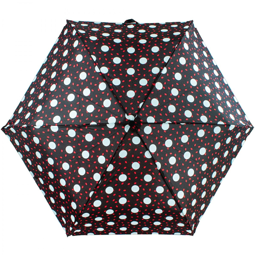 Парасоля Fulton Lulu Guinness Minilite-2 L869 Polka Lips (L869-036822) - зображення 2