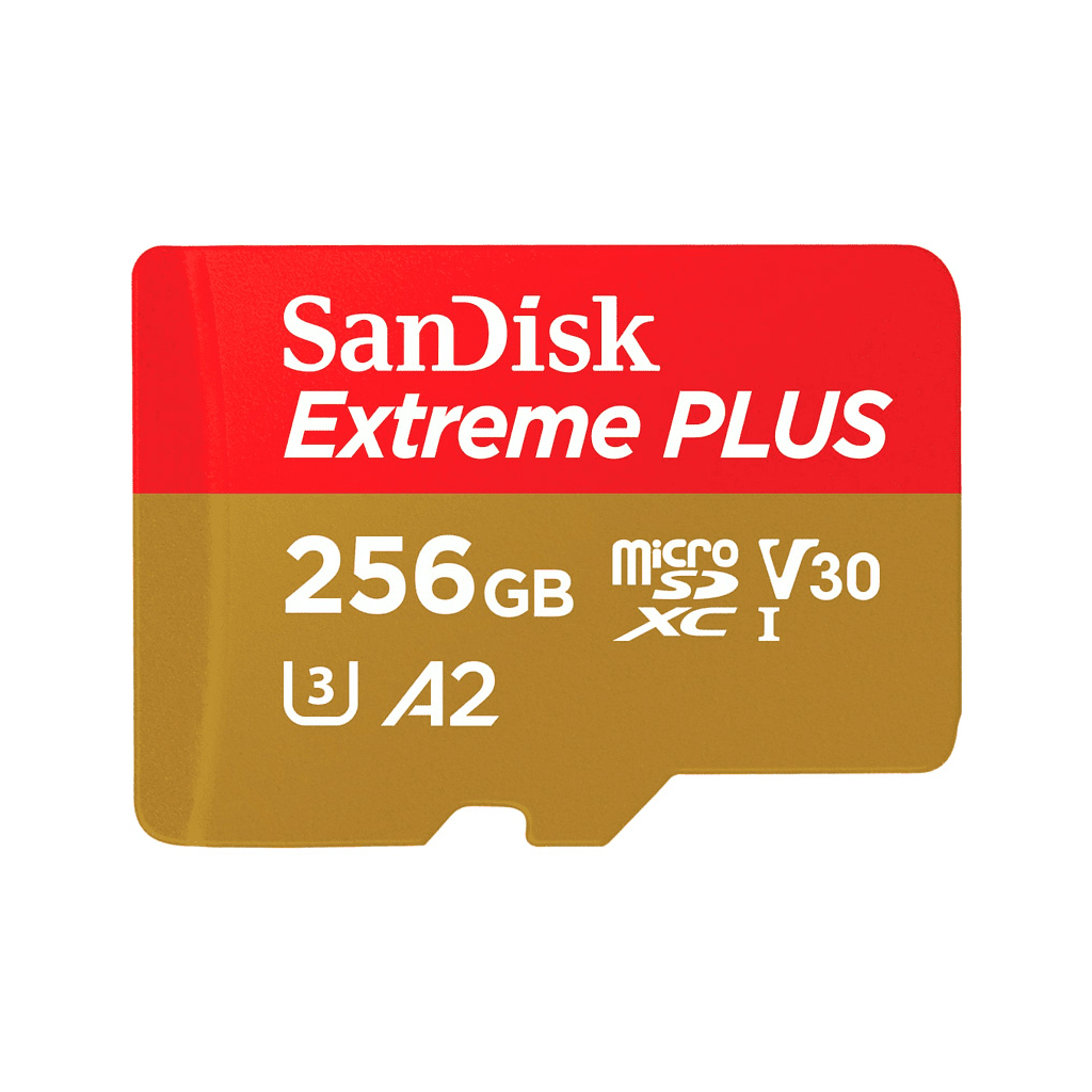 Карта пам'яті SanDisk 256GB microSD class 10 V30 Extreme PLUS (SDSQXBD-256G-GN6MA) - зображення 2