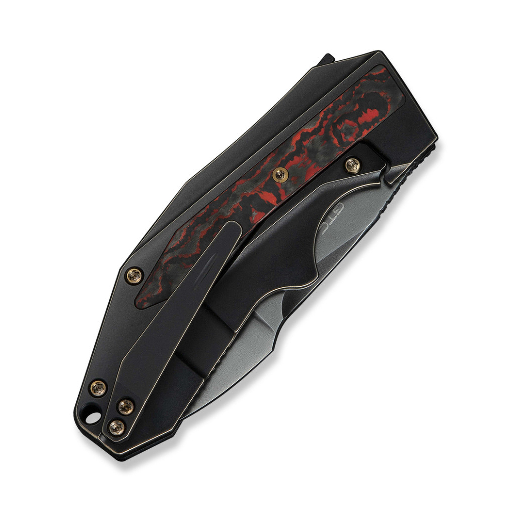 Ніж Weknife Coral, Darkwash, титан/Carbon Fiber (WE24044-3) - зображення 8