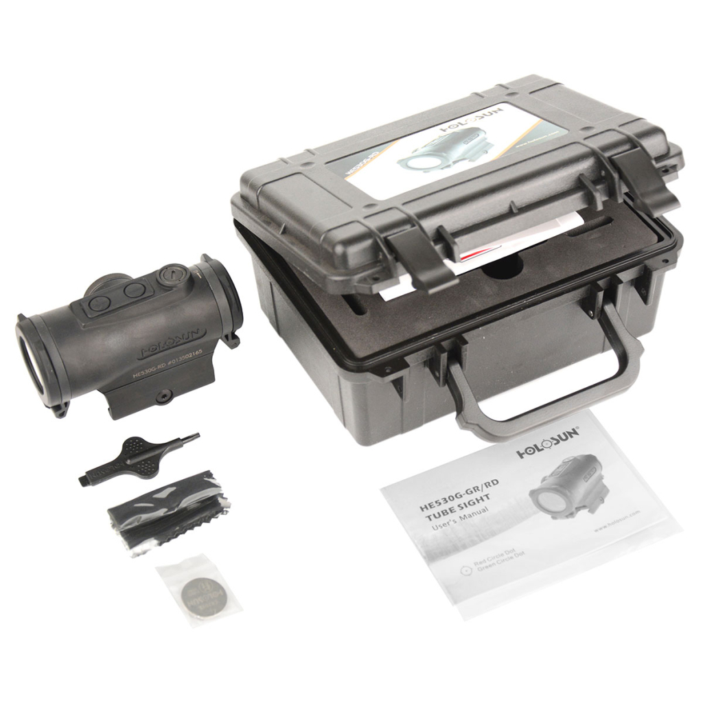 Коліматорний приціл Holosun HE530G-GR (747013) - зображення 5
