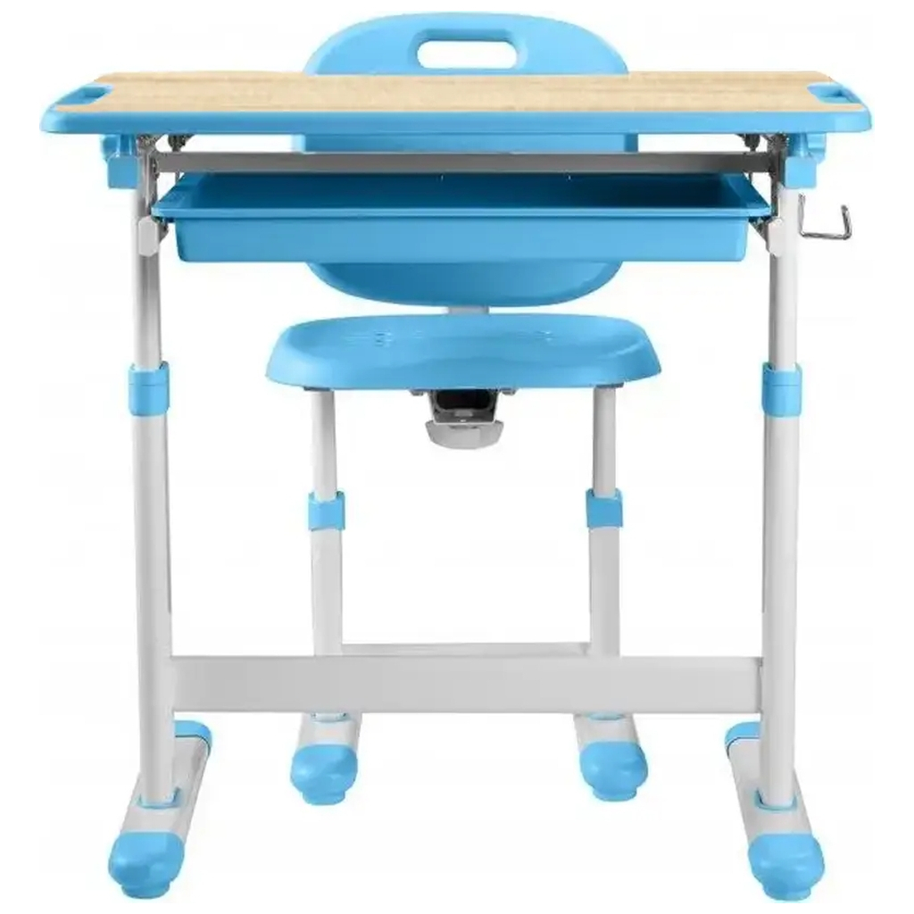 Парта зі стільцем FunDesk Piccolino III Blue-w - зображення 3