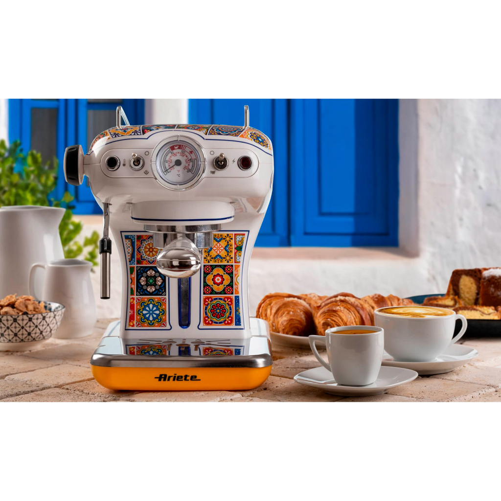 Ріжкова кавоварка еспресо Ariete 1389 POSITANO (00M13891PAR0) - зображення 6