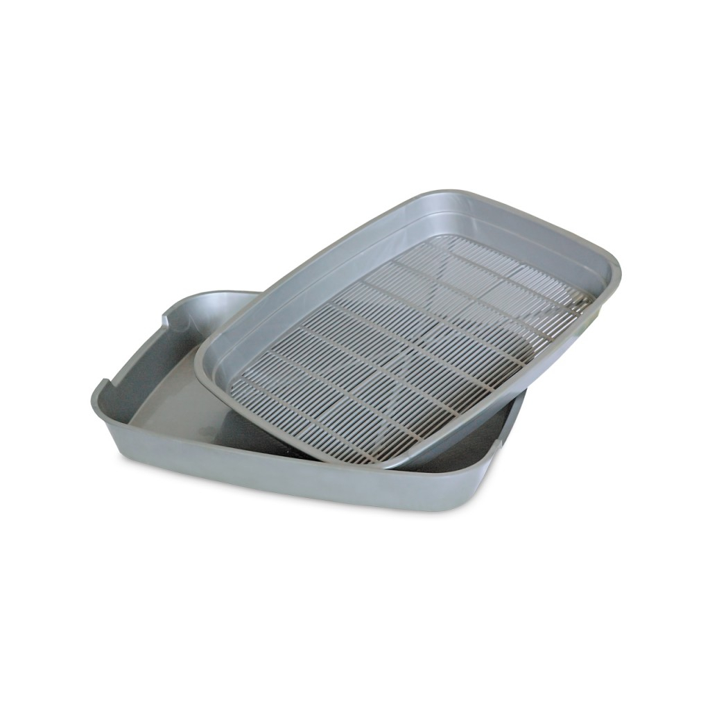 Туалет для котів Природа з сіткою N1 (кольори в асортименті) (4820157404447) - изображение 1