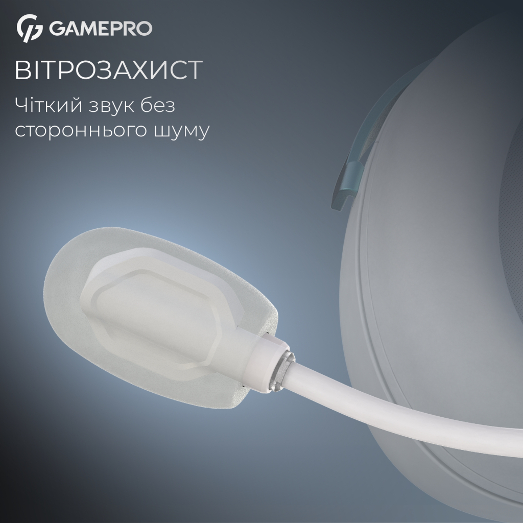 Навушники GamePro Asgard Freya Pro Wireless White/Blue (HSW201WB) - зображення 9