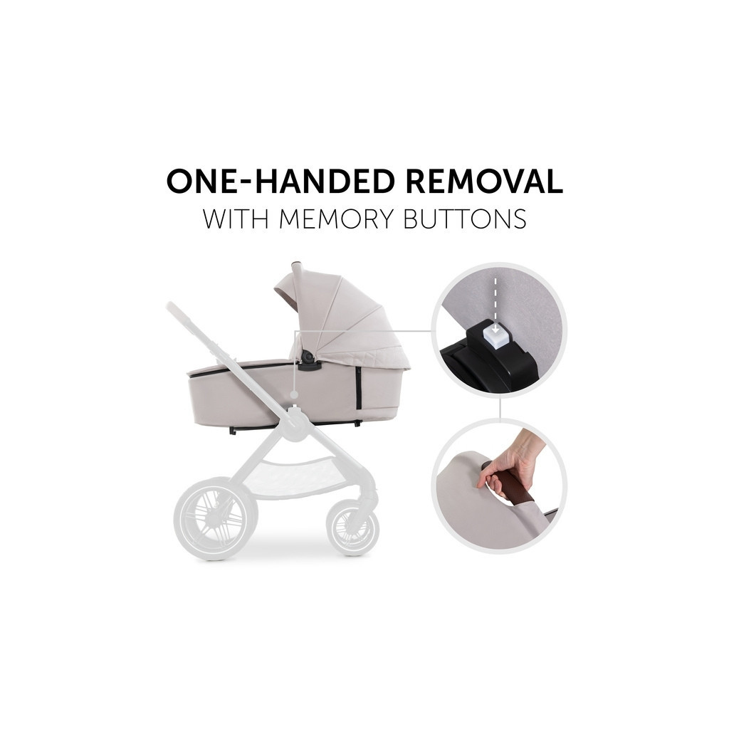 Коляска Hauck 2 в 1 Walk N Care (Beige) (16546-1) - зображення 9