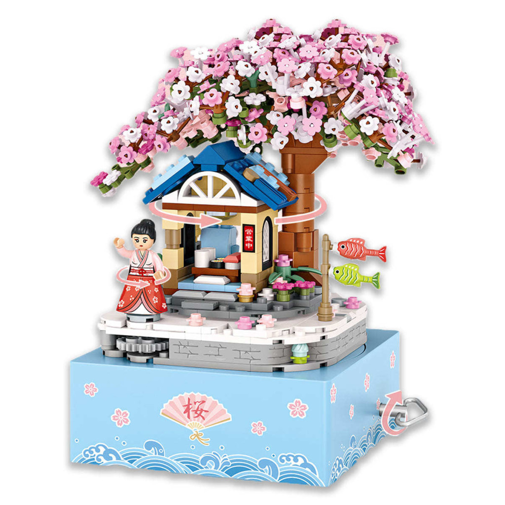 Конструктор LOZ Сакура (музична скринька) (1221) - изображение 2