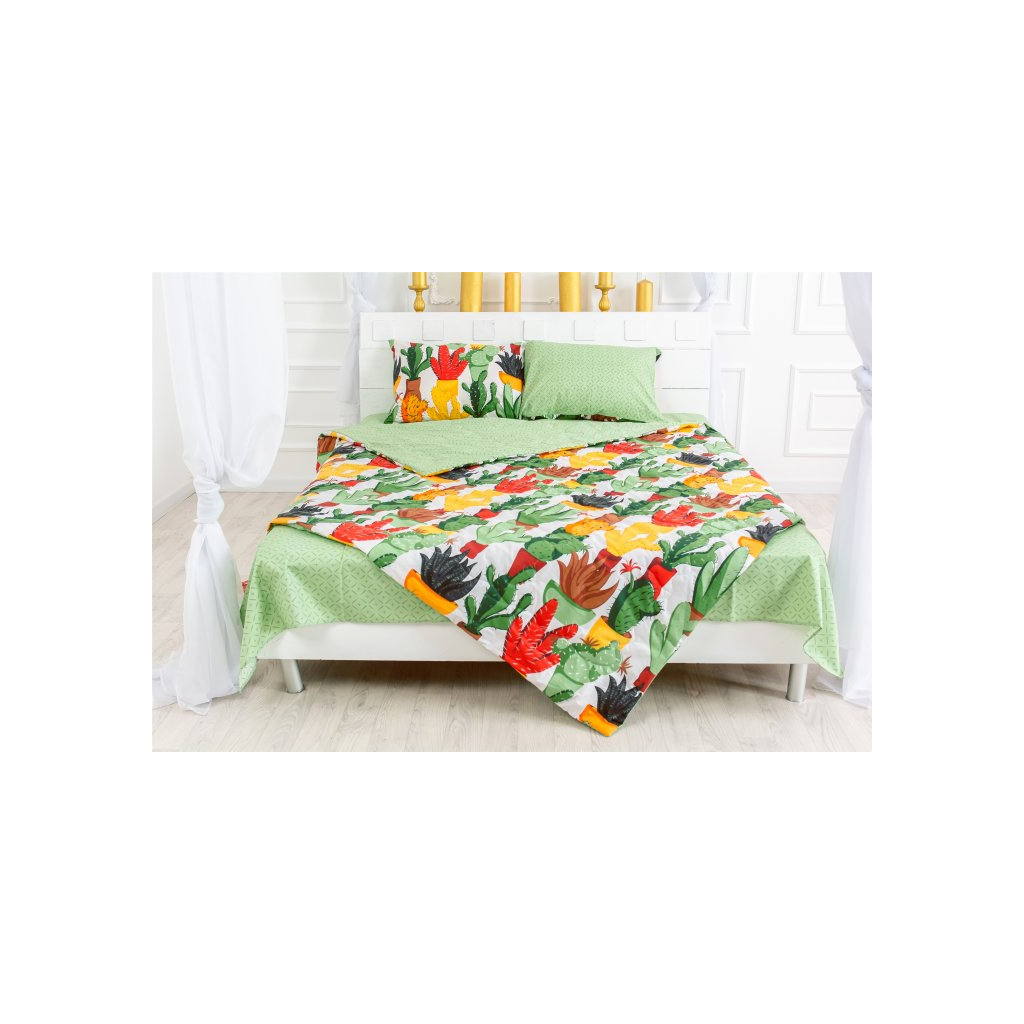 Ковдра MirSon Літній комплект №2624 EcoSilk 17-0002 Cecilio 140 x 205 (2200003110364) - зображення 2