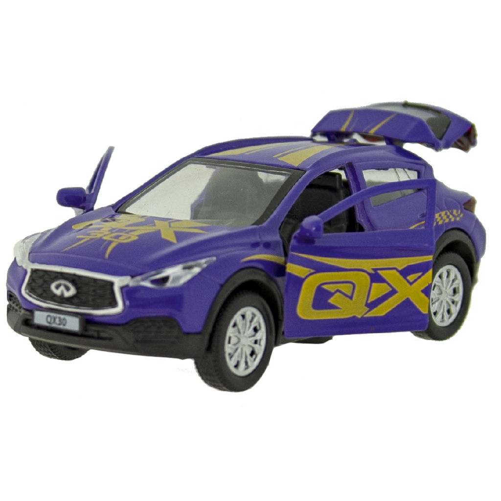 Машина Технопарк GlamCar Infiniti QX30 (QX30-12GRL-PUR) - зображення 7