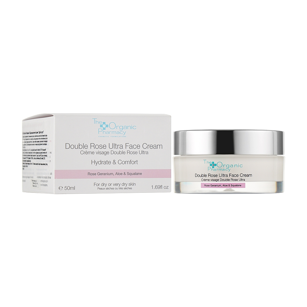Крем для обличчя The Organic Pharmacy Double Rose Ultra Face Cream Відновлюючий 50 мл (5060063490328) - зображення 2