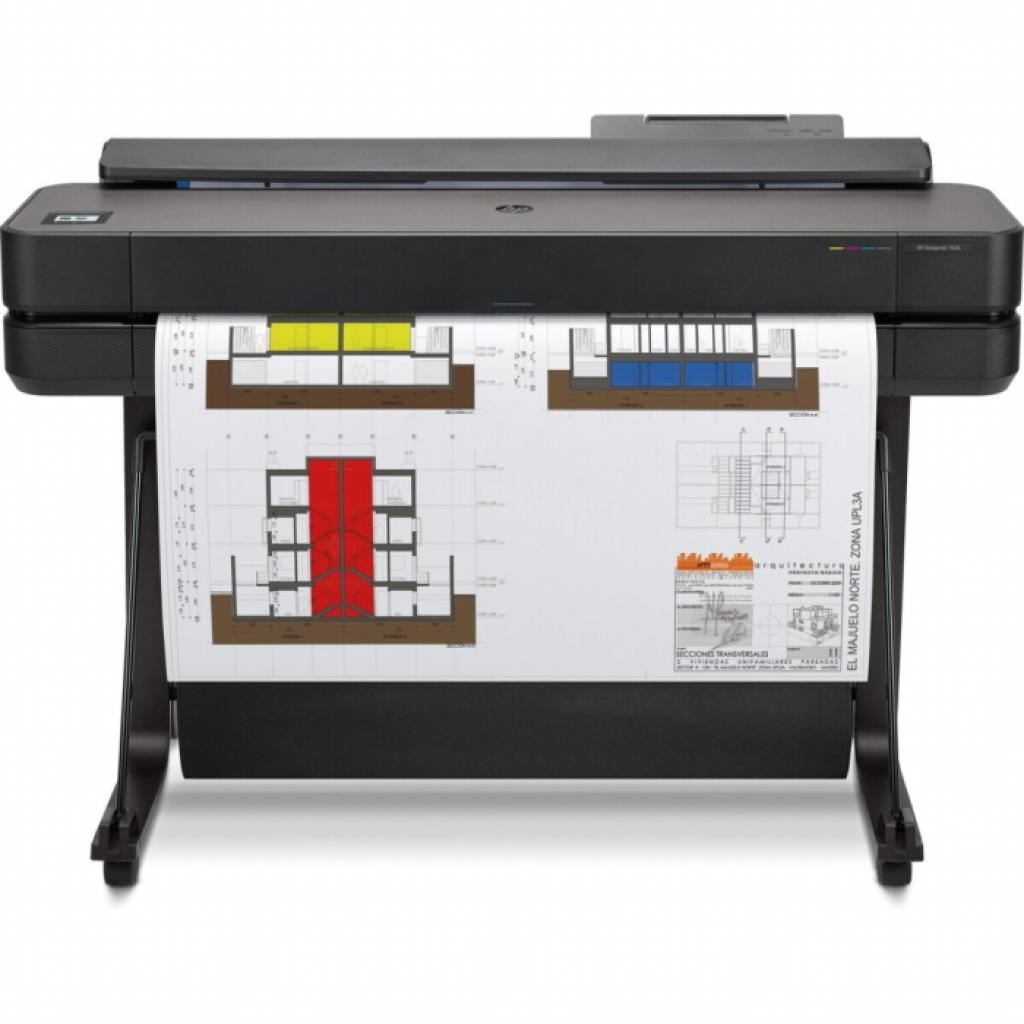 Плоттер HP DesignJet T650, 36'' c WiFi (5HB10D) - зображення 1