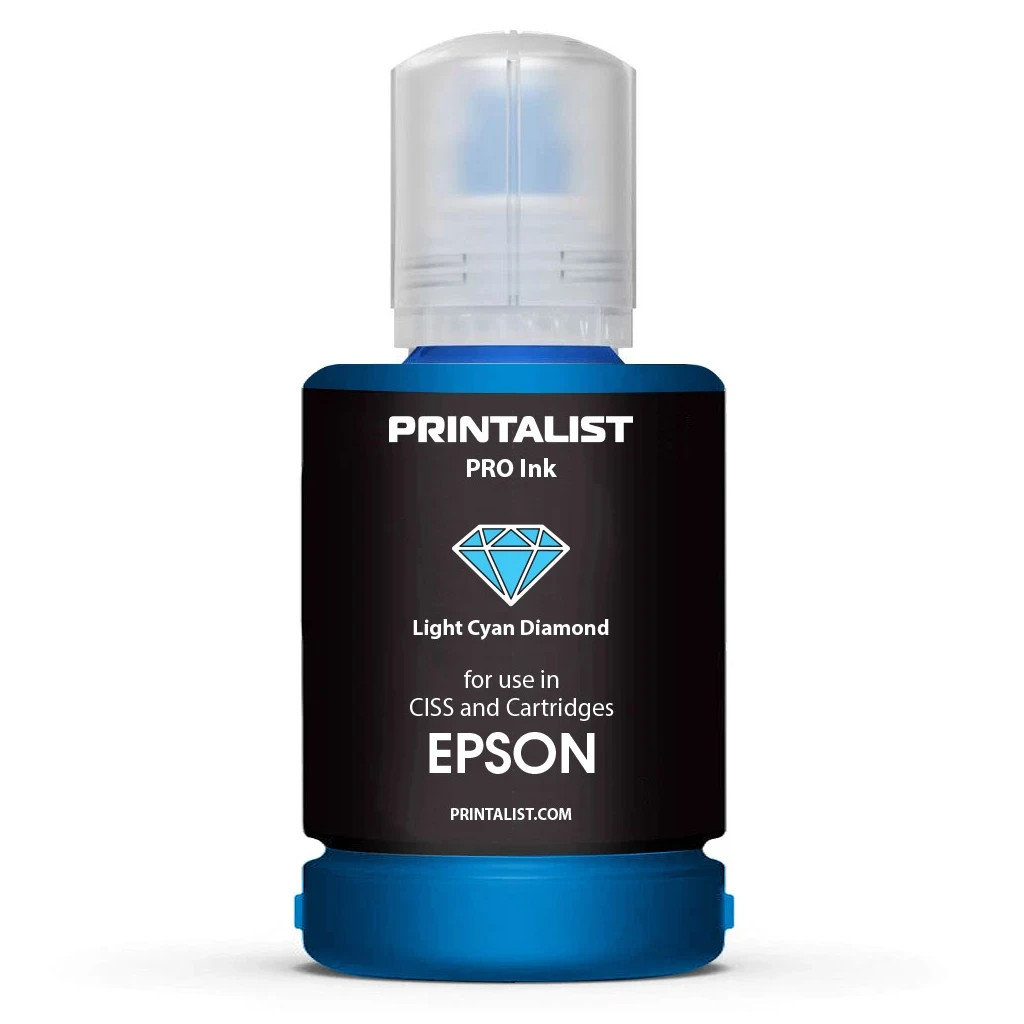 Чорнило Printalist Epson 140г Light Cyan (PL-INK-EPSON-LC) - зображення 1