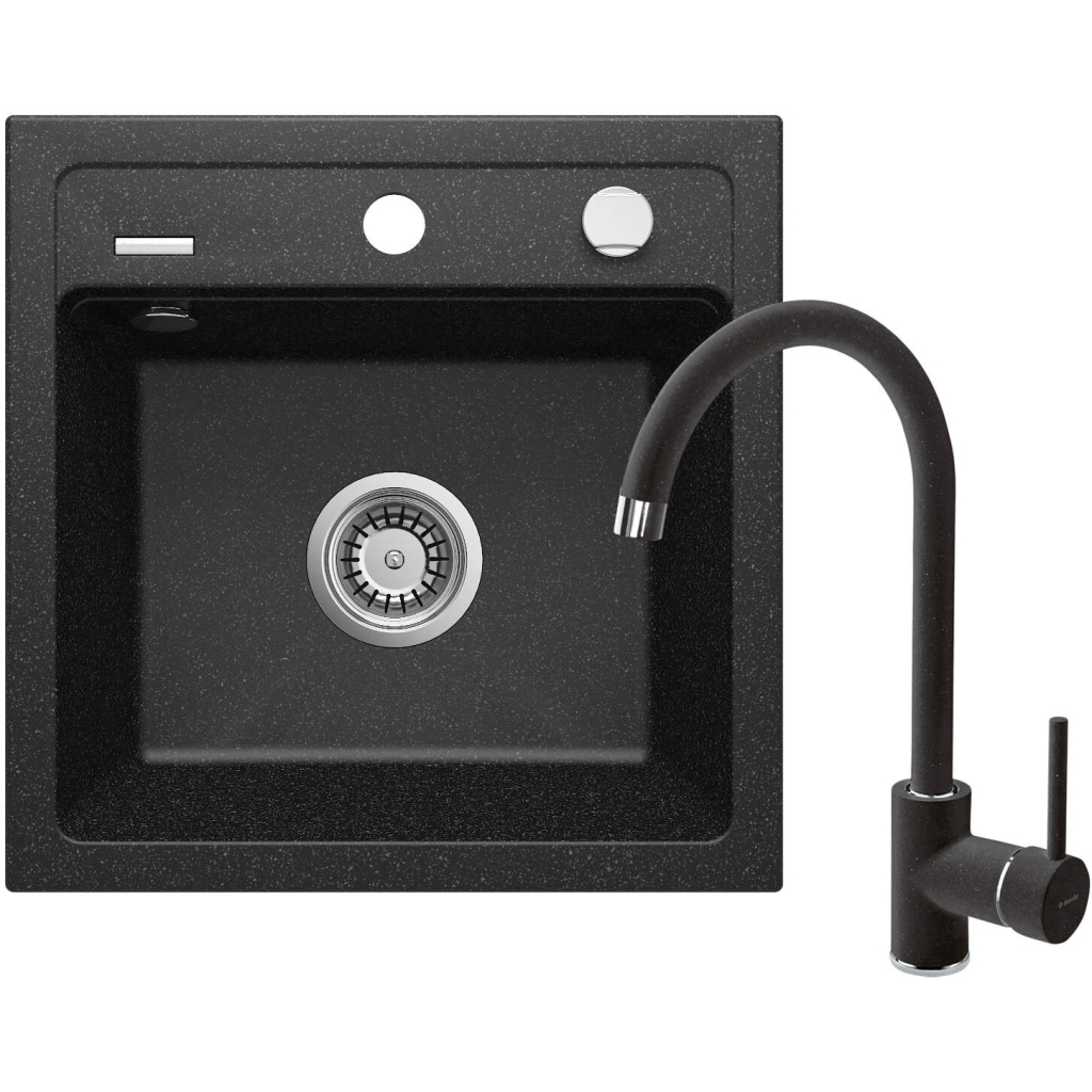 Мийка кухонна Deante Zorba + зміш. BEN_262M (ZQZA2103) - зображення 1