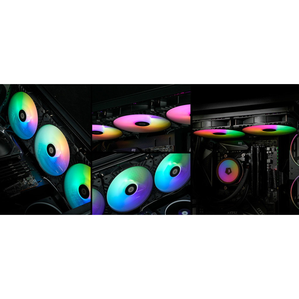 Кулер до корпусу ID-Cooling WF-14025-XT ARGB - зображення 10