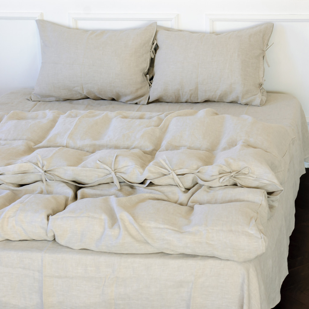 Постільна білизна MirSon Лен Grey sky 160х220 (2200005370773) - зображення 3