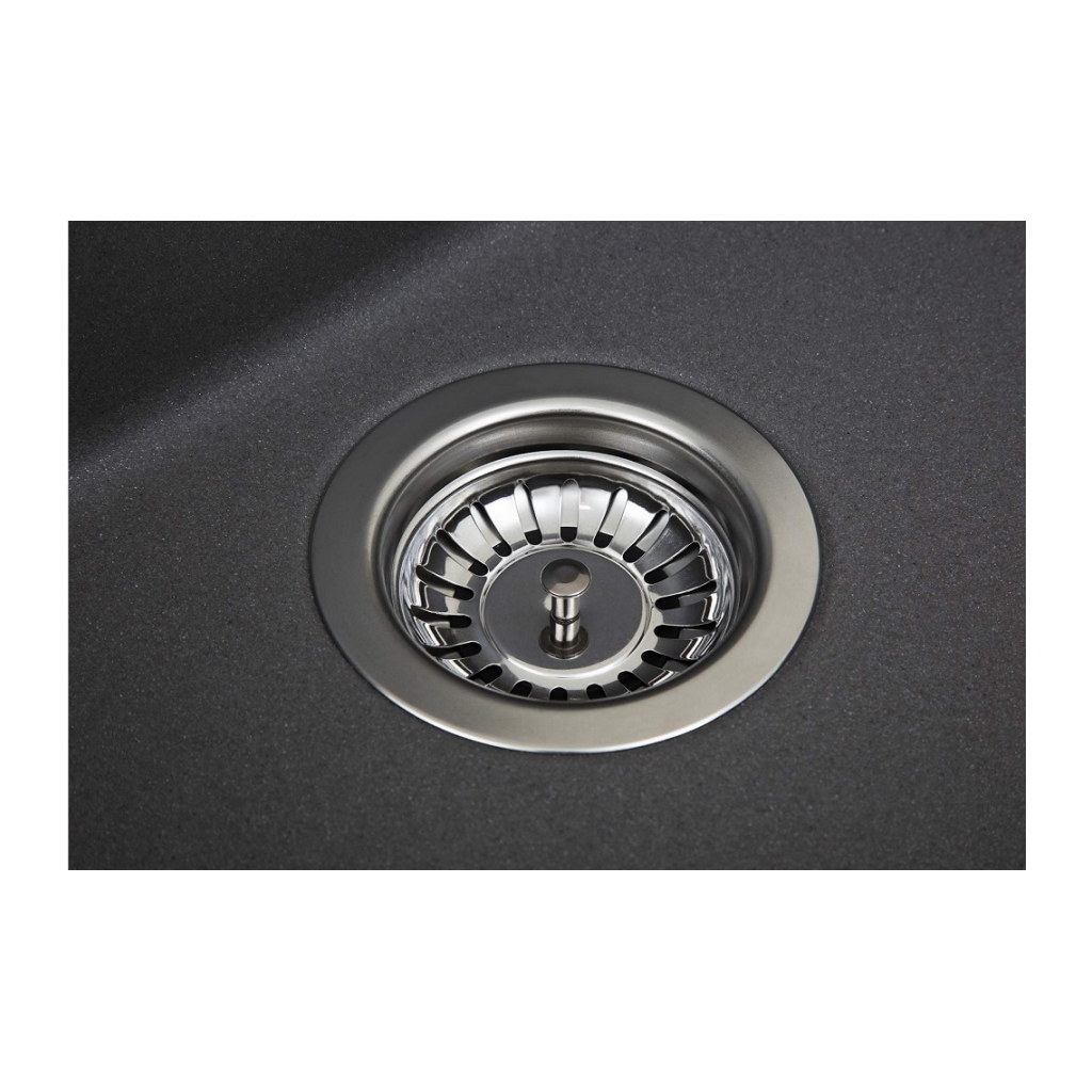 Мийка кухонна Elleci Q 105 on top titanium 73 - зображення 4