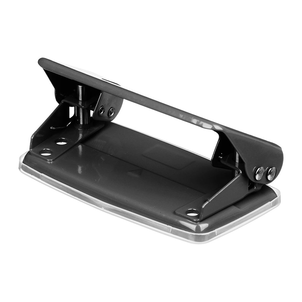 Діркопробивач Buromax металевий JOBMAX, до 10 аркушів, 100 х 55 х 50 мм, чорний (BM.4039-01) - зображення 2