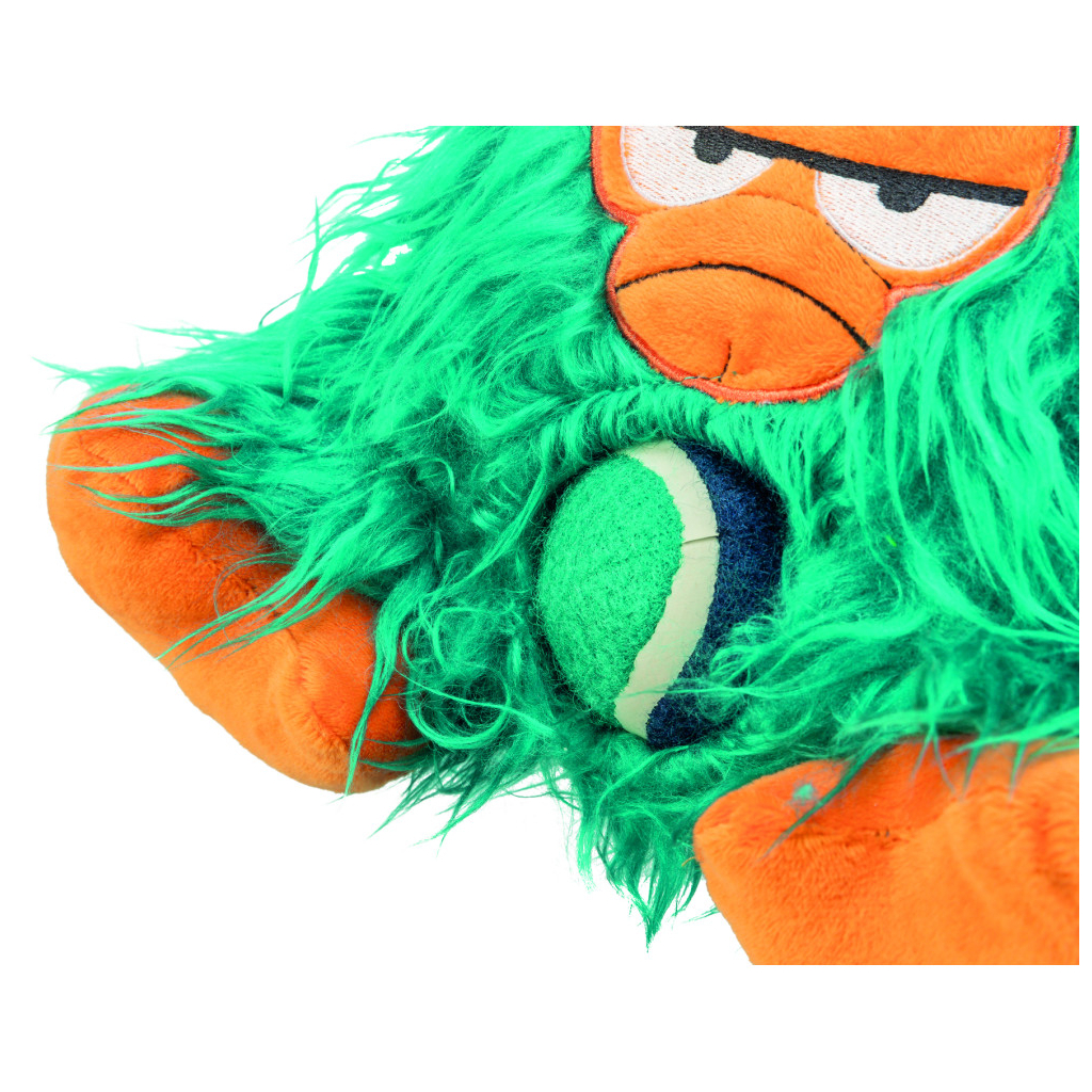 Іграшка для собак Trixie Монстр з тенісним м'ячем Плюшевий 25 см (4011905360898) - зображення 2