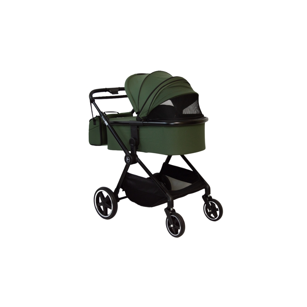 Коляска FreeON 3 в 1 Zack, оливковий (81972) - зображення 2